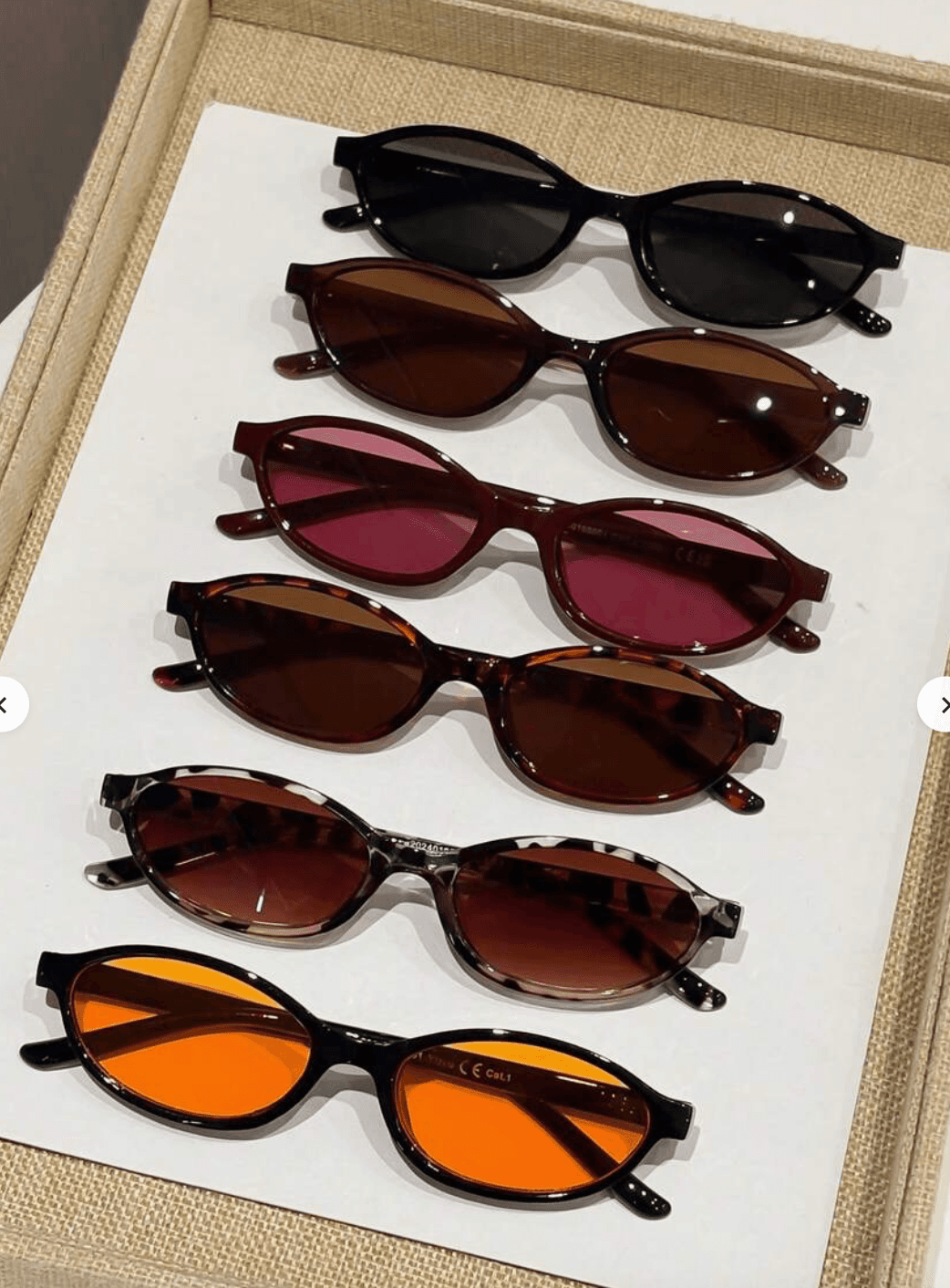 oval classic frame in Burgandy