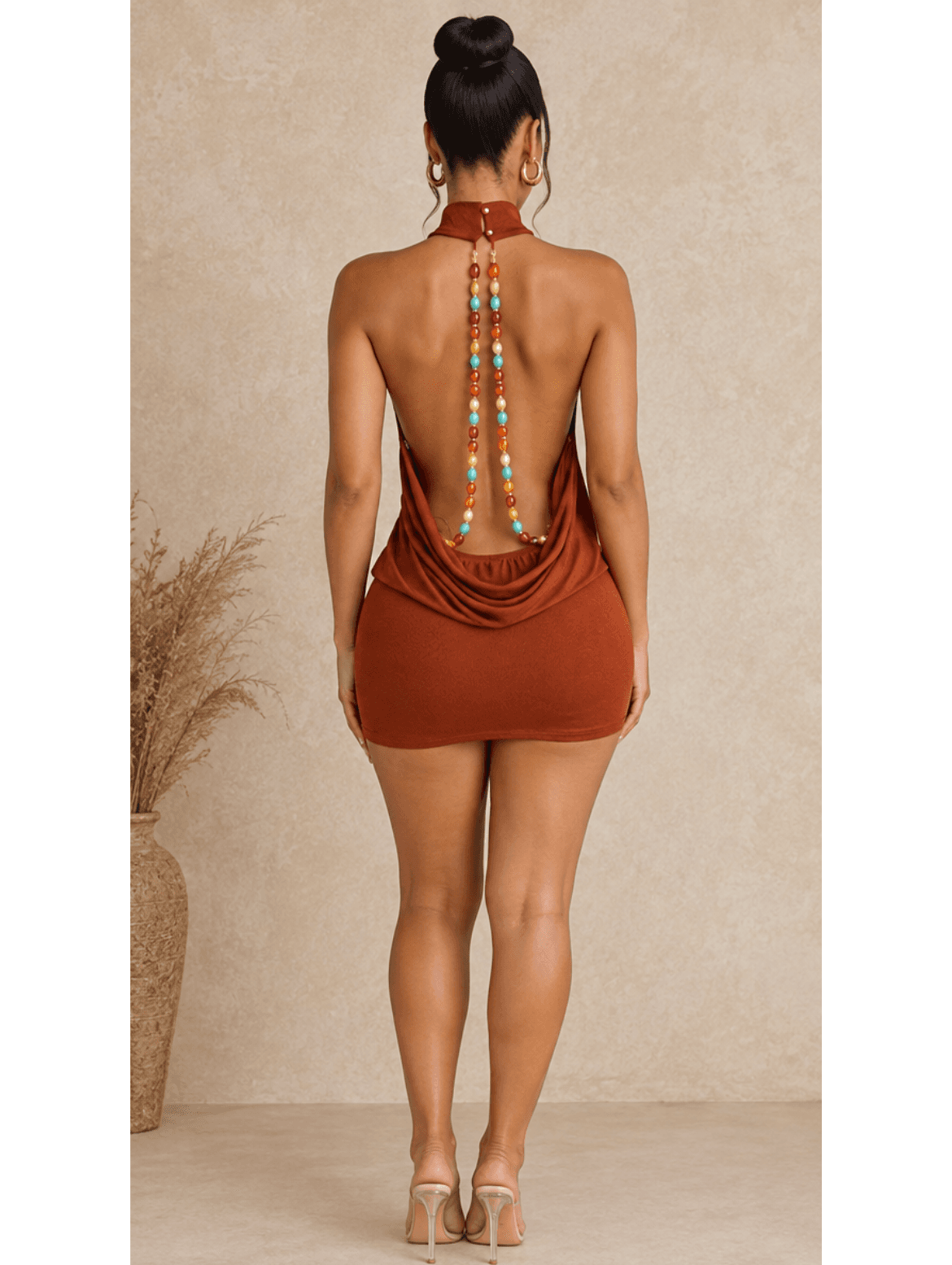 Terracotta Dream Dress in Terracotta